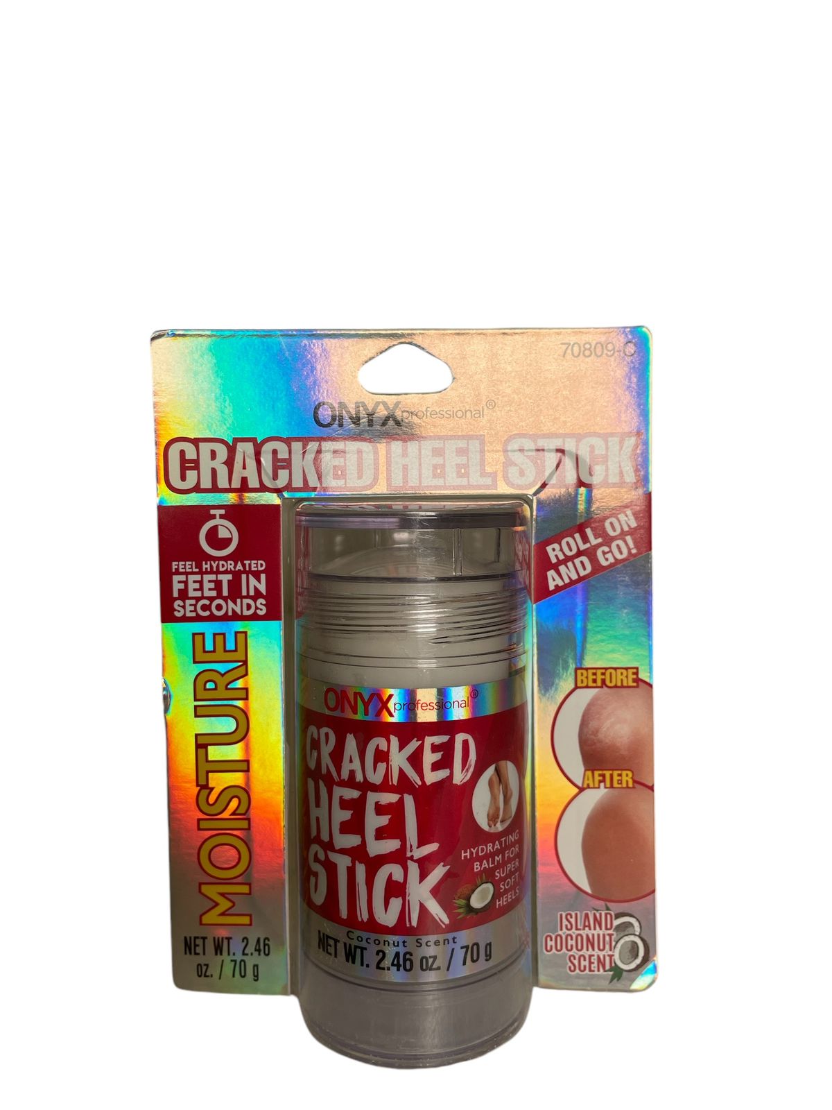 Onyx Professional Cracked Heel Stick – Hidratante para Talones Agrietados con Aroma Lavanda (70 g)