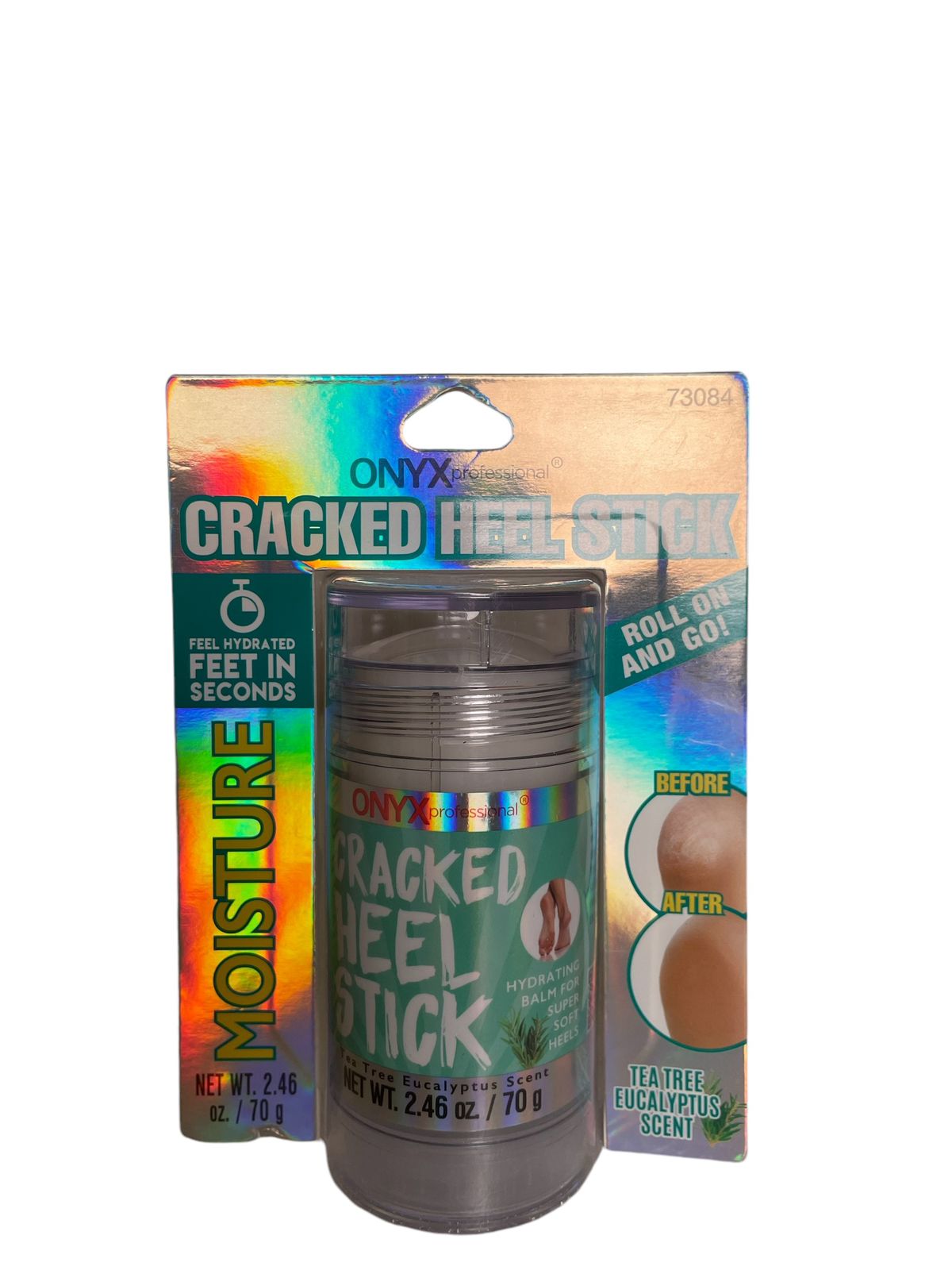 Onyx Professional Cracked Heel Stick – Hidratante para Talones Agrietados con Aroma Lavanda (70 g)